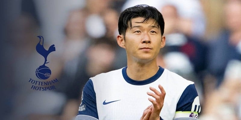 Son Heung-Min cầu thủ người Hàn đang thi đấu tại Tottenham